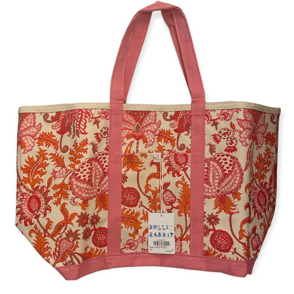Roller Rabbit Amanda Canvas Tote - Picture 6 of 9